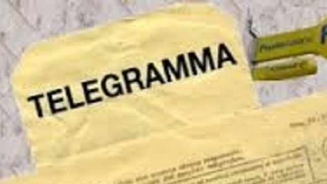 Telegramma di Poste Italiane