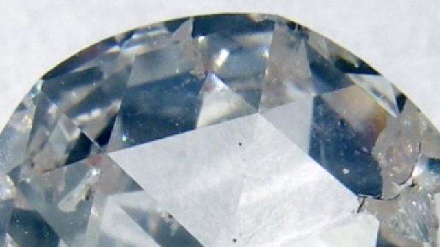 Un gisement de diamant d&eacute;couvert.