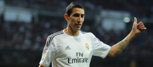 &Aacute;ngel Di Mar&iacute;a en su &eacute;poca en el Madrid