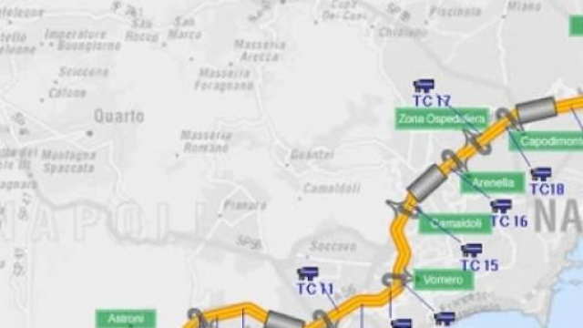 Il tratto della Tangenziale di Napoli: il pedaggio