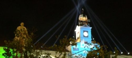 La Puerta del Sol en Navidad