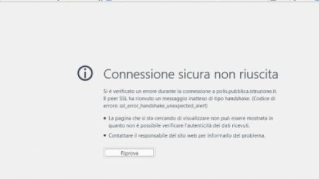 Istanze online, errore di caricamento: come fare 