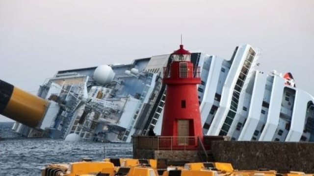 Naufragio Concordia, foto repertorio