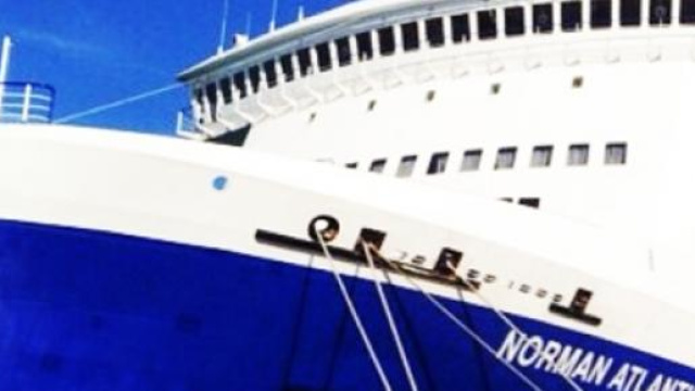 Norman Atlantic in fiamme