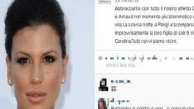 Claudia Galanti choc, morta la figlia di nove mesi