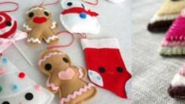 lana cotta per calze della Befana e decorazioni