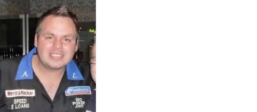 Adrian Lewis' crashed out despite nine-darter