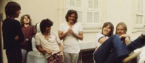 Bobby Keys junto a los Rolling Stones