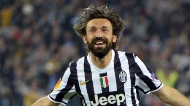 Andrea Pirlo, capitano della Juventus