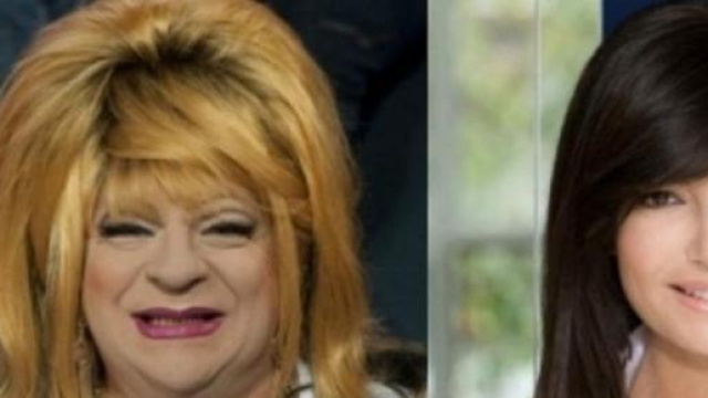 Platinette e Ilaria D'Amico