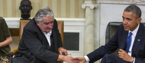 Barack Obama y Jos&eacute; Mujica