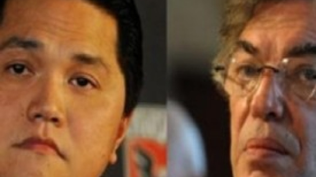 Il nuovo Presidente e il precedente Presidente 