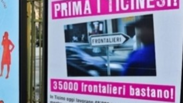 Manifesto anti immigrati in Svizzera, referendum 