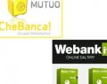 Confronto mutui on line CheBanca e Webank con preventivo mutuo