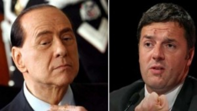 silvio berlusconi , matteo renzi , nuovo governo 
