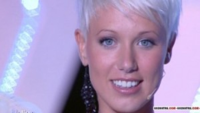 Chiara Lazzaro durante la sua esperienza a Veline