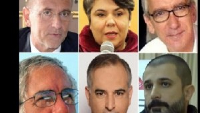 I sei candidati alle elezioni regionali sarde