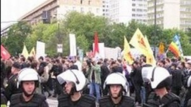 Protesta lavoratori Roma.