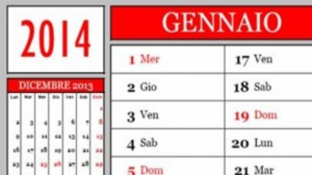 Quando &egrave; carnevale 2014e Pasqua?