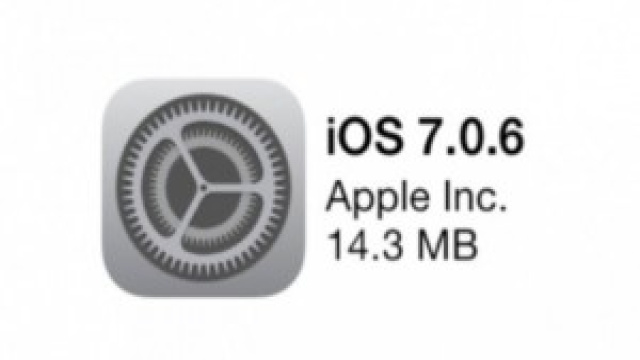 Apple iOS 7.0.6 aggiornamento software