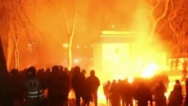 Protesta ucraina, scontri a Kiev