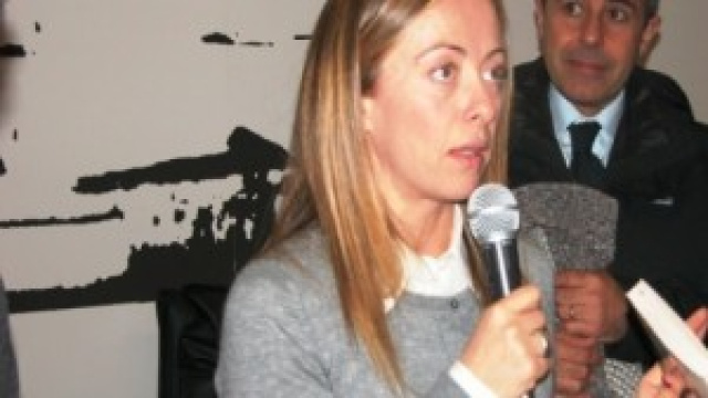 Giorgia Meloni leader di Fratelli D'Italia