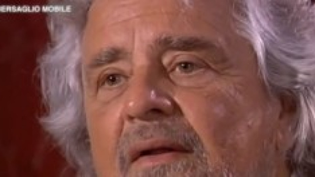Beppe Grillo del Movimento Cinque Stelle
