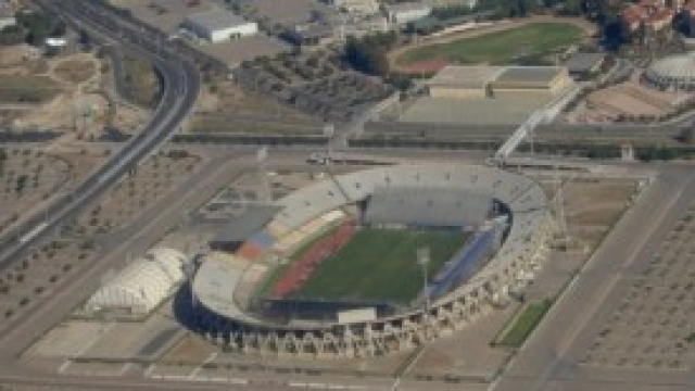Lo stadio Sant'Elia di Cagliari