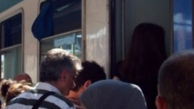 pendolari italiani treno 
