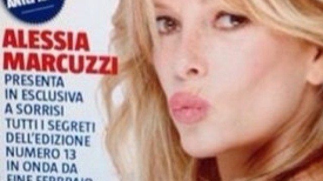 Alessia Marcuzzi pronta per il Grande Fratello 13