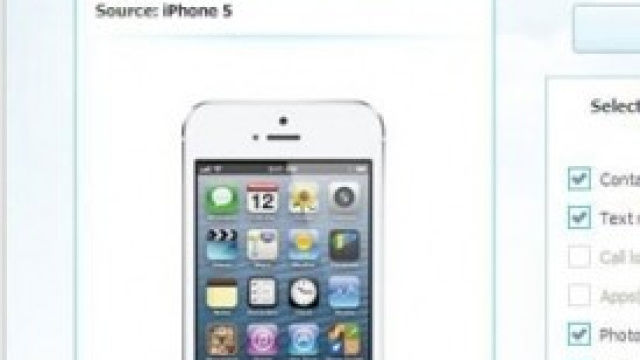 schermata mobiletrans dopo collegamento cellulari