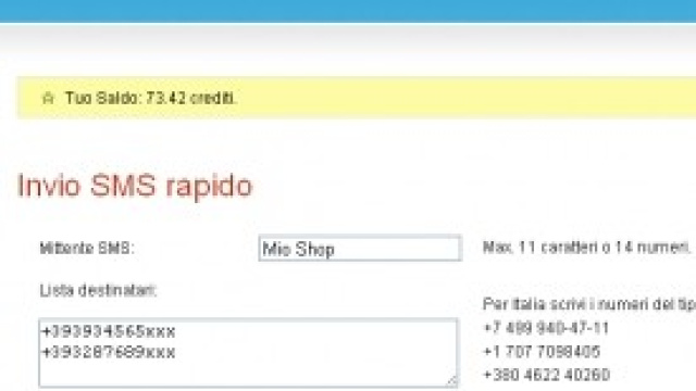 sms star, creazione messaggio sms