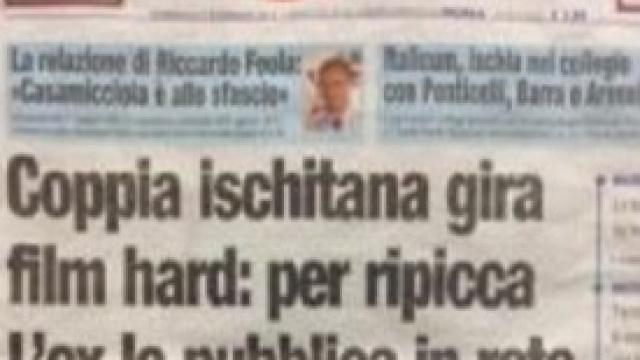 Coppia di Ischia, scatta la denuncia