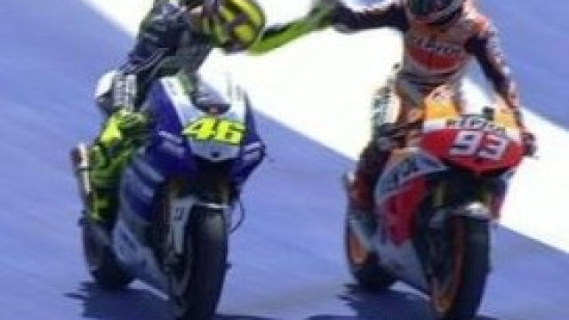 Test MotoGp, Marquez in testa. Rossi quarto