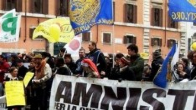 Amnistia e indulto, manifestazione Radicali