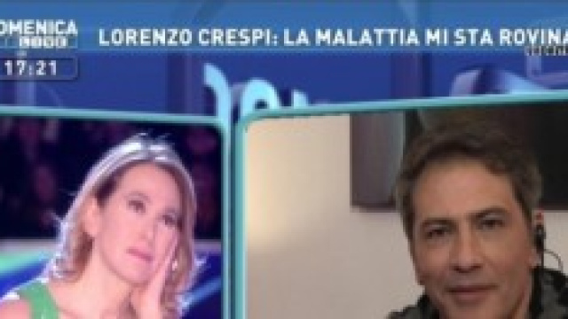 Domenica Live: lite tra D'Urso e Lorenzo Crespi.