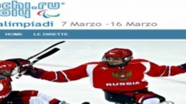 Pagina olimpica dedicata del sito Raisport