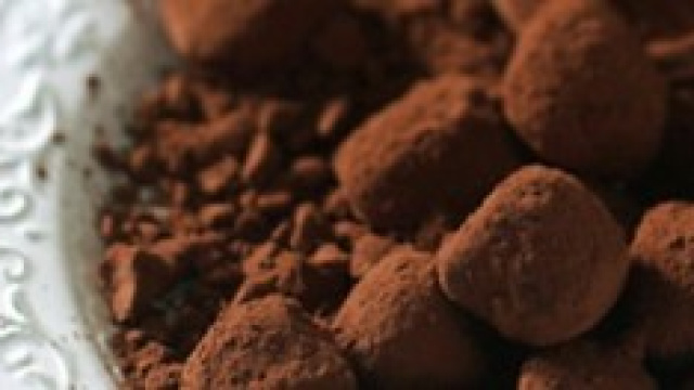 Tartufi dolci al cioccolato