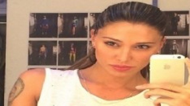 Un selfie di Belen Rodriguez
