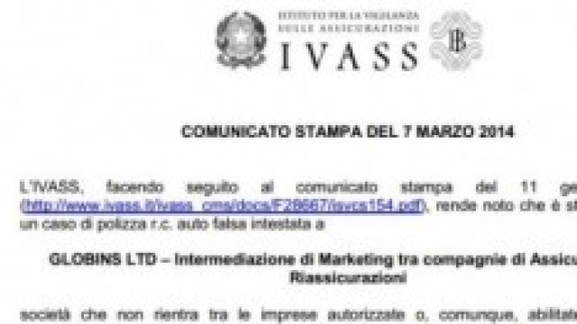 assicurazione non abilitate a polizze rc auto