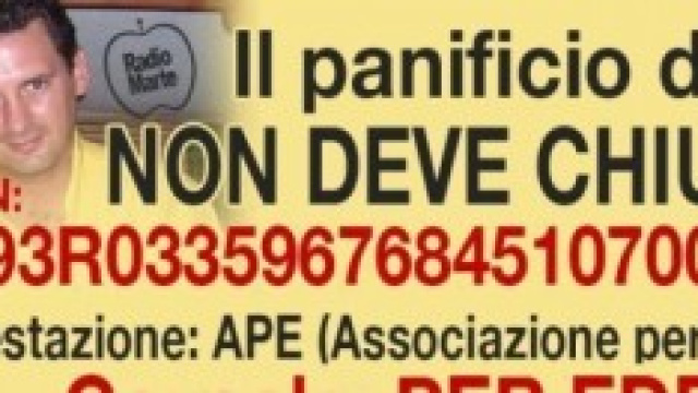 Conto per salvare il panificio di Eddy