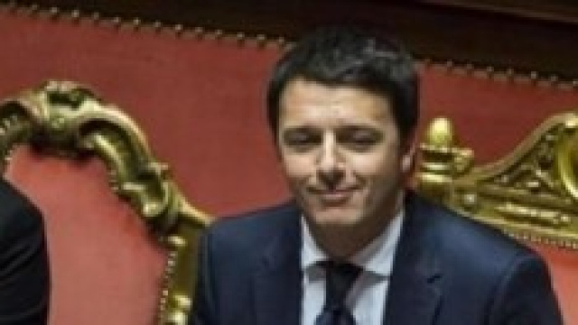 Il presidente del consiglio Matteo Renzi