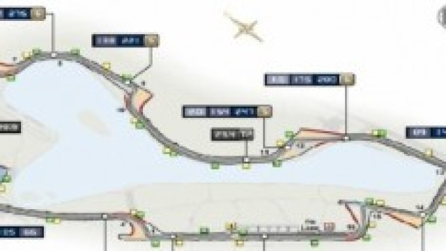 La piantina ufficiale del circuito