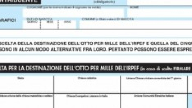 Modulo 730,bonus e detrazioni