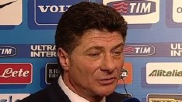 Walter Mazzarri, tecnico dell'Inter