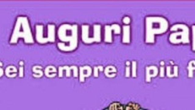 il 19 marzo la festa del Pap&agrave;