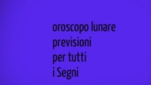 Oroscopo della Luna dal 31 marzo al 6 aprile 2014