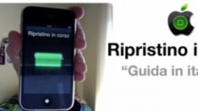 Ripristino iPhone, e iPad