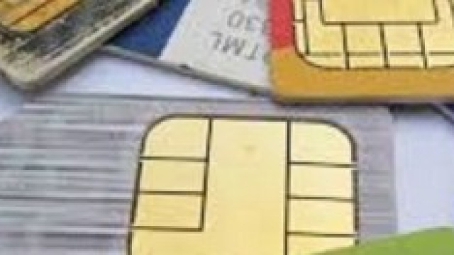 Sim Card di alcuni cellulari