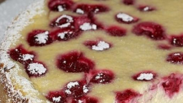 Deliziosa cheesecake alla frutta